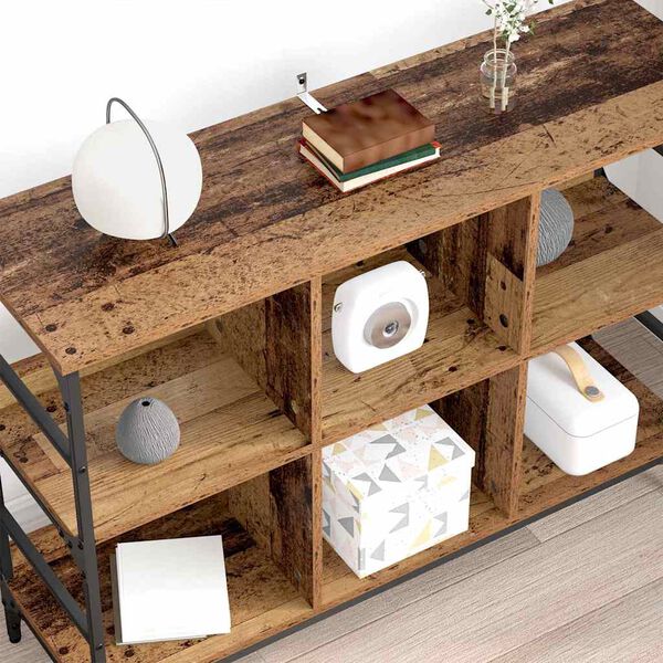 vidaXL Serv&iacute;rovacia skriňa Star&eacute; drevo 102 x 32 x 73,5 cm