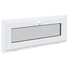 vidaXL Podkrovn&eacute; okno RISOR 100 x 40 cm PVC a sklo Biela