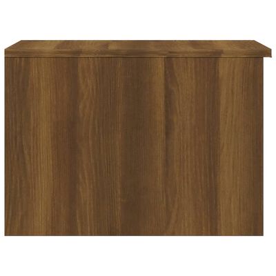 vidaXL Konferenčný stolík hnedý dub 50x50x36 cm spracované drevo
