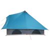 vidaXL Tipi stan so strechou s úložiskom Modrá 358 x 296 x 258 cm taft