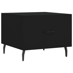 vidaXL Konferenčn&yacute; stol&iacute;k čierny 50x50x40 cm spracovan&eacute; drevo