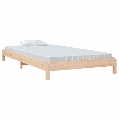 vidaXL Stohovateľná posteľ 100x200 cm borovicový masív