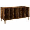 vidaXL Skrinka na platne dymov&yacute; dub 100x38x48 cm kompozitn&eacute; drevo