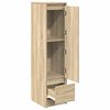 vidaXL Highboard dub sonoma 29,5x34x119,5 cm umel&eacute; drevo