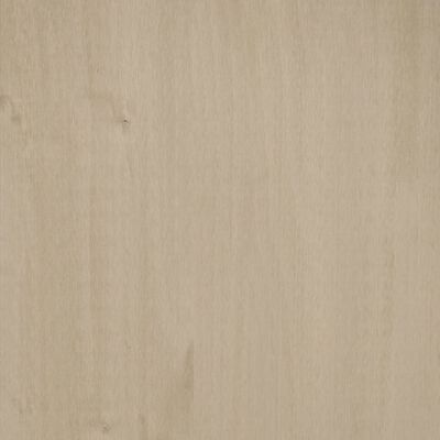 vidaXL Komoda HAMAR, medovo hnedá 85x35x80 cm, borovicový masív