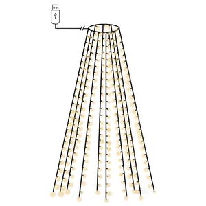 vidaXL Sveteln&aacute; sieť na vianočn&yacute; stromček 250 LED, 250 cm