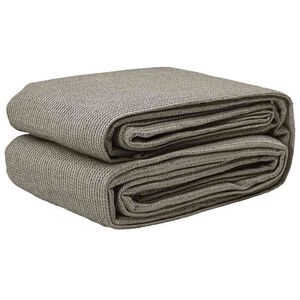 vidaXL Koberec do stanu Svetlosiv&aacute; 200 x 200 cm Polyetyl&eacute;n
