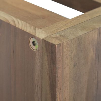vidaXL Nástenná kúpeľňová skrinka 45x30x40 cm masívne tíkové drevo
