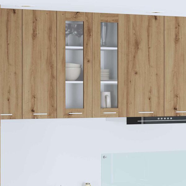 vidaXL Z&aacute;vesn&aacute; skrinka s &uacute;ložiskom Riga Remeseln&yacute; dub 60 x 31 x 80 cm