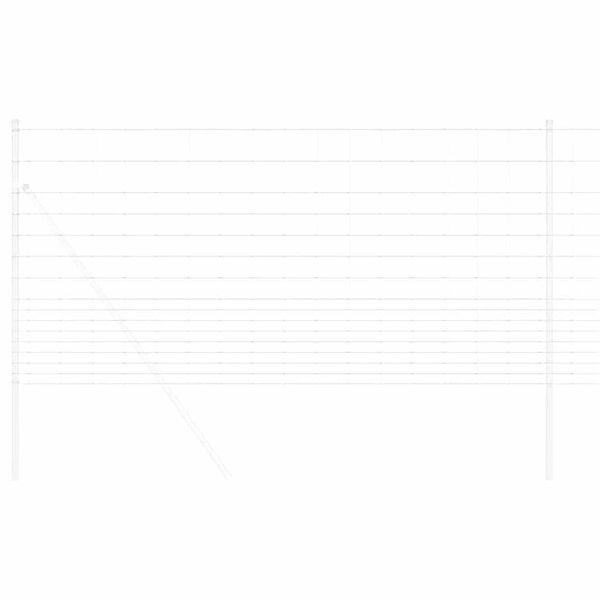 vidaXL Divok&yacute; plot Hor&uacute;ce zinkovanie 1000 x 120 x 0.18 cm Železo