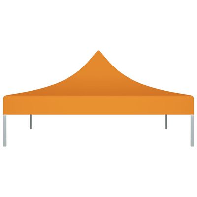 vidaXL Strecha na párty stan 2x2 m, oranžová 270 g/m²