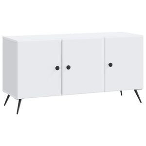 vidaXL TV skrinka Biela 99 x 34,5 x 50 cm Kompozitn&eacute; drevo