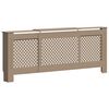 vidaXL Kryt na radi&aacute;tor 205 cm MDF