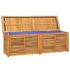 vidaXL Z&aacute;hradn&yacute; &uacute;ložn&yacute; box s vreckom 175x50x55 cm mas&iacute;vny teak