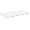 vidaXL Stolov&aacute; doska biela 110x60x2,5 cm mas&iacute;vna borovica obdĺžnikov&aacute;