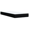 vidaXL Posteľn&yacute; r&aacute;m boxspring s matracom čierny 80x200 cm l&aacute;tka