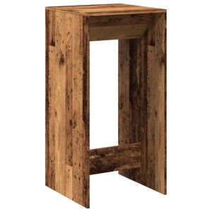 vidaXL Barov&yacute; st&ocirc;l star&eacute; drevo 51x50x103,5 cm kompozitn&eacute; drevo