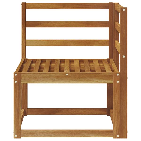 vidaXL Z&aacute;hradn&aacute; rohov&aacute; sedacia s&uacute;prava Pevn&eacute; ak&aacute;ciov&eacute; drevo Pr&iacute;rodn&aacute;