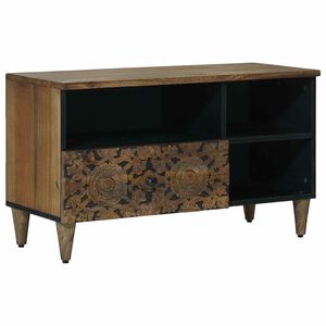 vidaXL TV skrinka Hned&aacute; 80 x 33,5 x 46 cm Mas&iacute;vne mango drevo