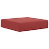 vidaXL Vank&uacute;&scaron; na vonkaj&scaron;ie sedenie v&iacute;novo červen&aacute; 40 x 40 x 8 cm