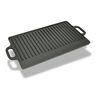 vidaXL Grilovacia platňa, liatina, obojstrann&aacute; 50x23 cm