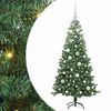 vidaXL Vianočn&yacute; stromček Zelen&aacute; 120 cm PVC