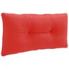 vidaXL Vank&uacute;&scaron; na chrb&aacute;t PUTTEN 100% polyester Červen&aacute; 70 x 40 x 10 cm