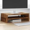 VidaXL Stojan na monitor Old Wood 42x24x13 cm Engineered Wood