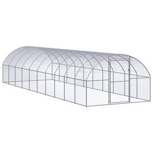 vidaXL Vonkaj&scaron;&iacute; kur&iacute;n 3x10x2 m pozinkovan&aacute; oceľ