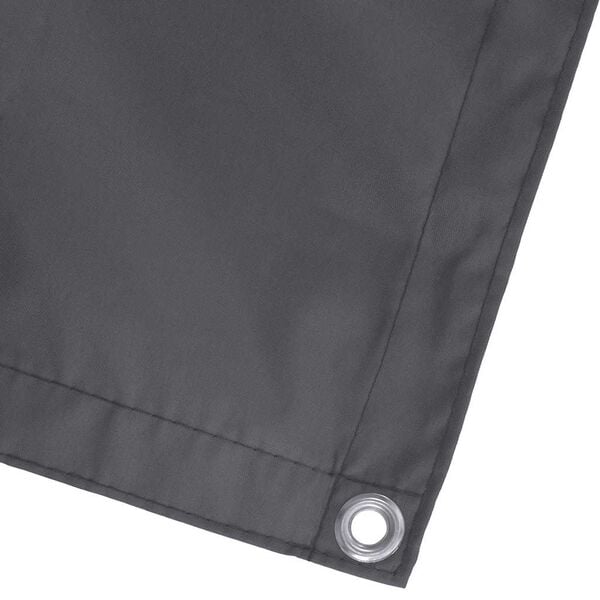 vidaXL Balk&oacute;nov&aacute; z&aacute;stena antracitov&aacute; 90x1000 cm 100 % polyester oxford