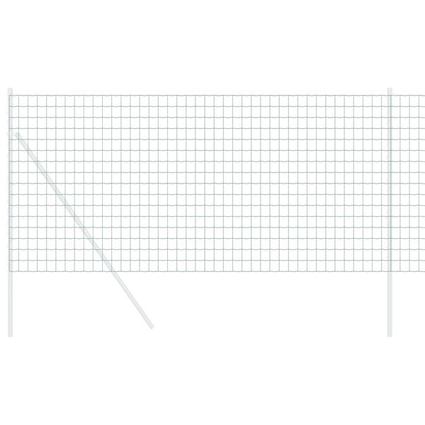 vidaXL Euro plot Zelená 0.4 x 25 m Železo potiahnuté PVC
