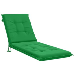 vidaXL Vank&uacute;&scaron; na ležadlo GEMERT 100% polyester Zelen&aacute; 190 x 60 x 9 cm