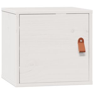 vidaXL N&aacute;stenn&aacute; skrinka biela 31,5x30x30 cm mas&iacute;vna borovica