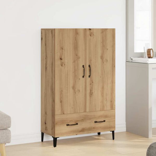 vidaXL Highboard Artisan Dub 70x31x115 cm Engineered Wood