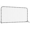 vidaXL Futbalov&aacute; odrazov&aacute; sieť čierna 366x90x183 cm HDPE