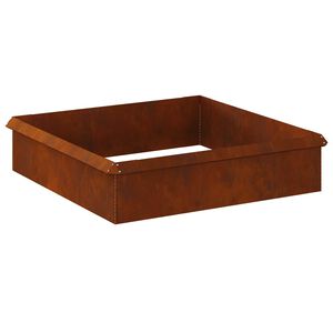 vidaXL Slim&aacute;kov&eacute; z&aacute;brany 8 pcs Hrdzav&yacute;