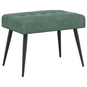 vidaXL Lavica s gomb&iacute;kov&yacute;m pre&scaron;&iacute;van&iacute;m Morsk&aacute; zelen&aacute; 60 x 40 x 45 cm