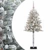 vidaXL Umel&yacute; vianočn&yacute; stromček s guľami 120 cm 150 LED Tepl&aacute; biela