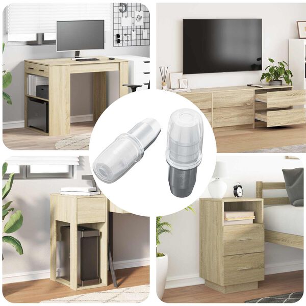 vidaXL Policov&aacute; klin 2 pcs Strieborn&aacute; 7 x 16 mm Železo