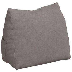vidaXL Podu&scaron;ka na chrb&aacute;t Sivohned&aacute; 45 x 20 x 35 cm l&aacute;tka
