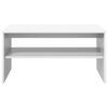 vidaXL Konferenčn&yacute; stol&iacute;k Biela 80 x 50 x 40 cm Kompozitn&eacute; drevo