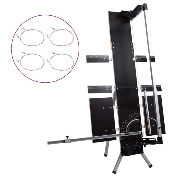 vidaXL Rezačka polystyrénu s hliníkovými nohami 200 W