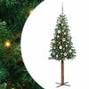 vidaXL &Uacute;zky vianočn&yacute; stromček Zelen&aacute; 150 cm