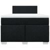 vidaXL Boxspring posteľ s matracom čierny 120x200 cm l&aacute;tka