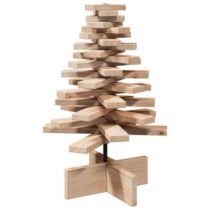 vidaXL Dreven&yacute; vianočn&yacute; stromček na dekor&aacute;ciu 60 cm mas&iacute;vna borovica