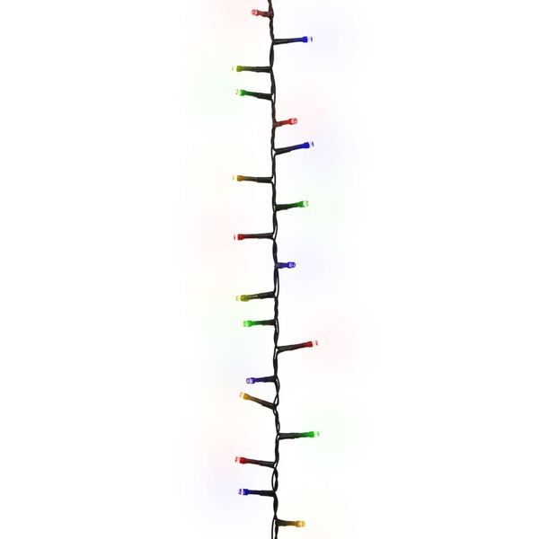 vidaXL Kompaktná LED reťaz, 3000 diód, farebná 65 m, PVC