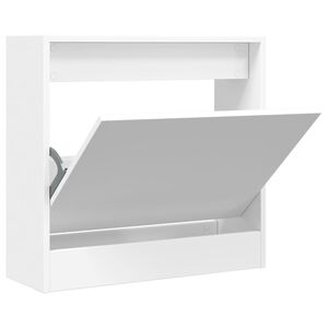 vidaXL Botn&iacute;k biely 60x21x57 cm kompozitn&eacute; drevo