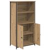 vidaXL Highboard Remeseln&yacute; dub 62 x 36 x 121,5 cm Kompozitn&eacute; drevo
