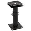 vidaXL Podstavc na sedadlo do člna otočn&eacute; o 360&deg; oceľ