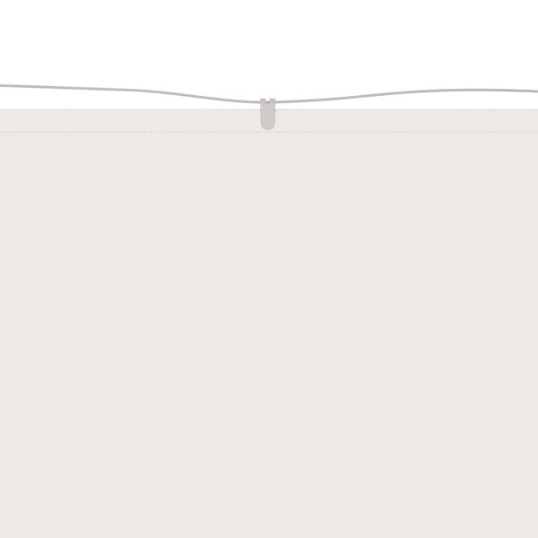 vidaXL Vertik&aacute;lna mark&iacute;za biela 60x600 cm oxfordsk&aacute; l&aacute;tka